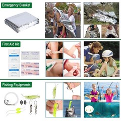 Survival Kit 35 In 1 First Aid Kit Survival Gear Survival Tool Gifts For Men Boy