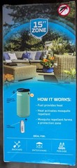 Thermacell Patio Shield Haze Mosquito Repellent 15ft Zone Scent Free No Spray