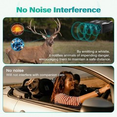 Upgraded Deer Whistles for Car, Deer Horn for Car, Save Deer Whistle for Vehi…