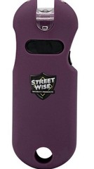 SMART RECHARGEABLE Stun Gun WOMEN MINI LED QUICK KEY RELEASE battery meter FLASH