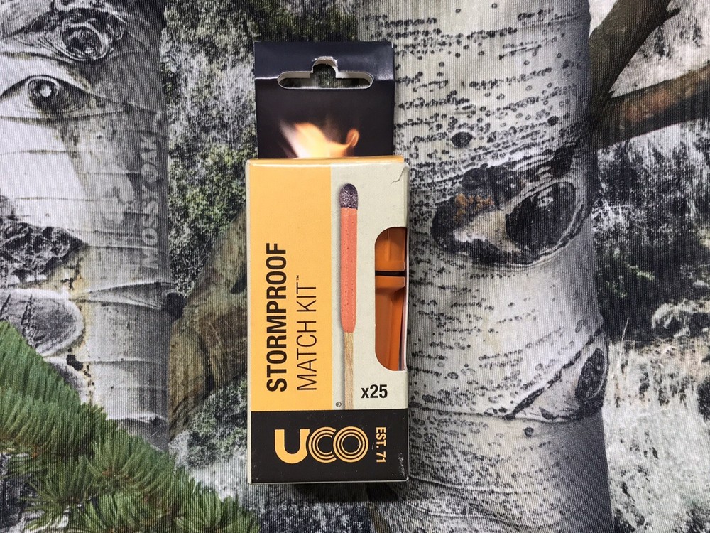 UCO Stormproof Match Kit with Waterproof Case, 25 PK FAST FREE SHIPPING ⚡️