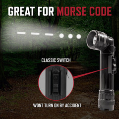 C-Cell Flashlight – Tactical Outdoor Camping Hiking Emergency Survival Signal Li