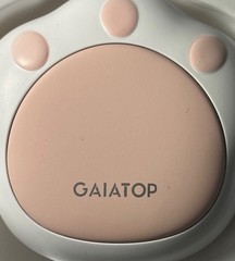 GAIATOP Rechargeable Electric Hand Warmer Set, White/Pink, 2 Pack