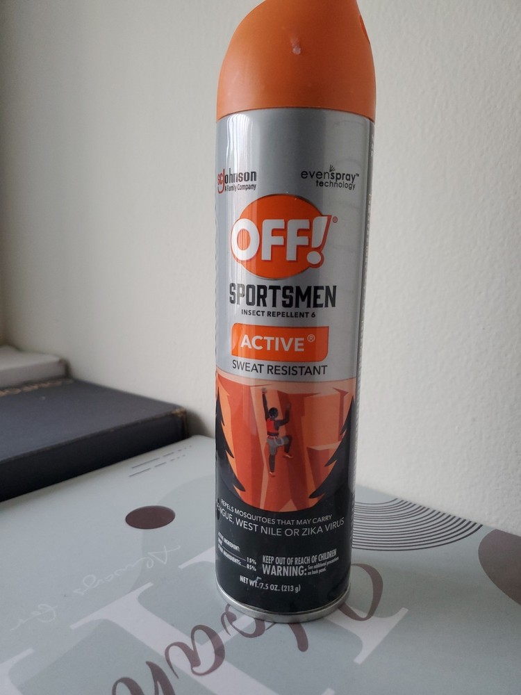 OFF! Sportsmen Active Insect Repellent VI, Mosquito Bug Spray, 7.5 fl oz