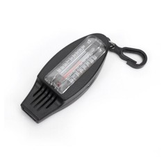 Ozark Trail 4-Function Whistle-thermometer, Magnifier, Compass, Whistle- New