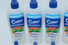 QTY:12 Cutter Skinsations Insect Repellent w/Aloe & Vitamin E 7.5 Oz Clean Fresh