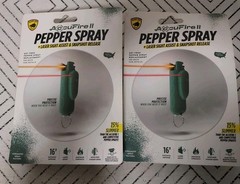 🥥 Guard Dog Accufire Pepper Spray + Laser Sight Assist🆕️LOT OF 2‼️