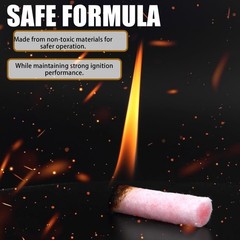30 Pack Waterproof Fire Starters with 5+ Minute Burn for Camping, Emergency, …