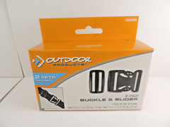 Outdoor Products Buckle & Slider 2″ 2 Sets Per Box CAR200WM-000