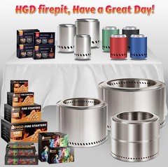 “HGD 6 Pack Magic Fire Color Packets for Campfire Fireplace Rainbow Flames”