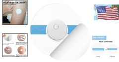 Durable, Waterproof Sensor Covers for Libre 3 – 50 Count, Easy to Apply