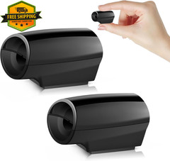 2 Pack Deer Whistle Warning for Car Truck Motorcycle with Rubber Pads Safety