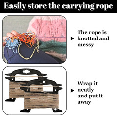 2 Pcs Rope Winder Paracord Line Winder Rope and Cord Organizer Paracord Spool Fi