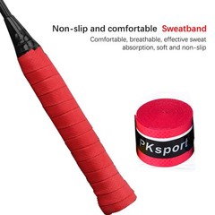 1Pc Dry Tennis Racket Grip Anti-skid Sweat Absorbed Wraps Taps Badminton Grips