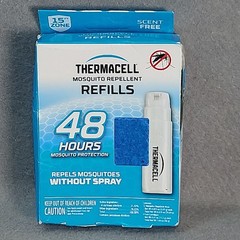 Thermacell Mosquito Repellent Refills 48 Hour Protection 15 Ft Zone 4 Cartridges