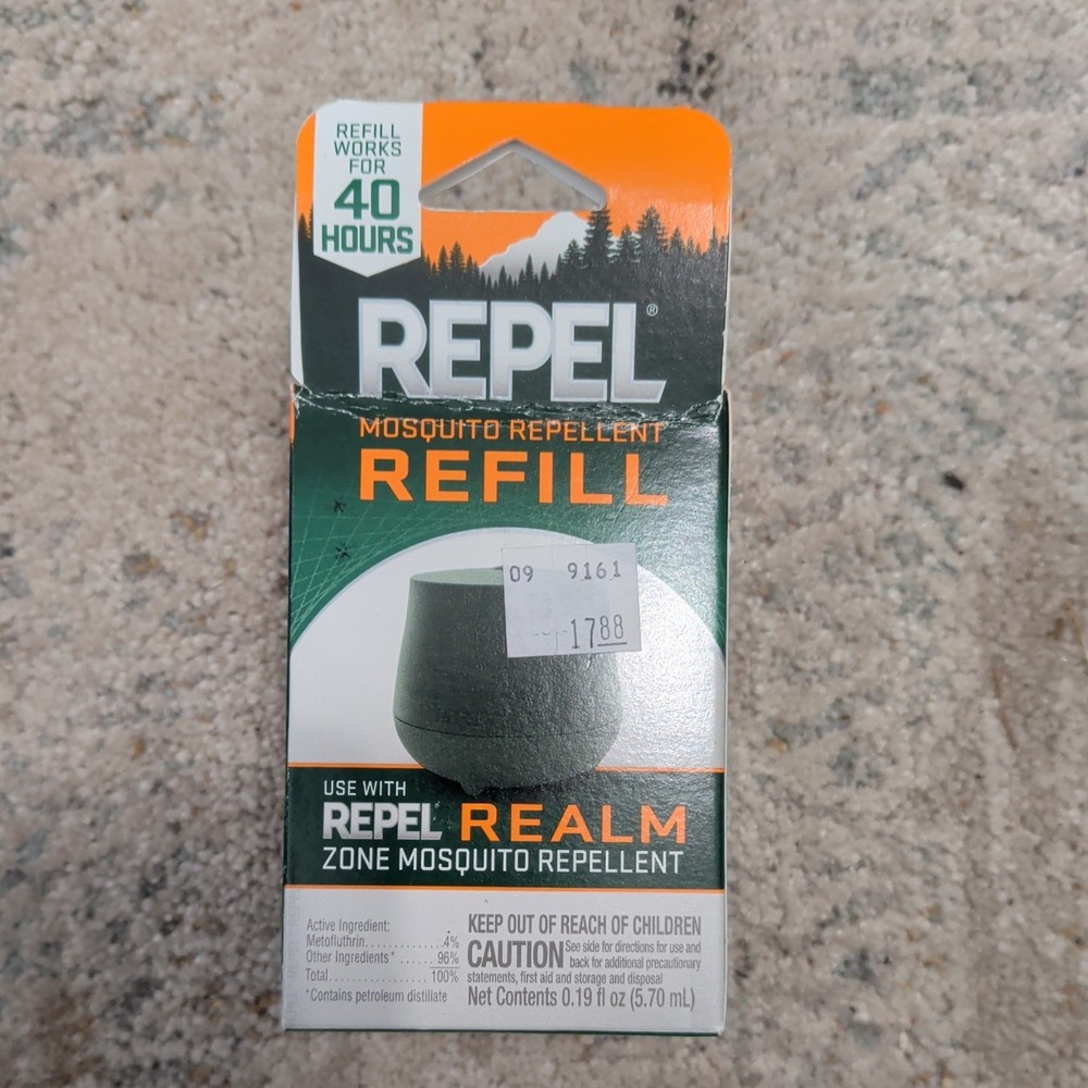 Repel Realm Zone Mosquito Repellent Refill Cartridge, 40 Hour Protection