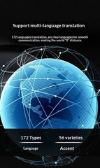 Bluetooth smart glasses multi-functional, UV protection, AI translation