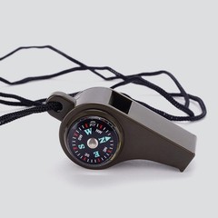 3pcs 3 in 1 Survival Whistle Portable Loud Safety Whistle for Hiking Camping