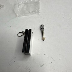 Permanent Match Fire Starter Keychain Silver Metal – Used