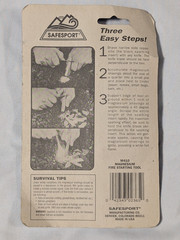 Vintage Safesport Magnesium Fire Starting Tool