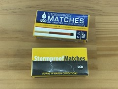 Lot Of 4 Boxes Stormproof Matches 100 Total Windproof Waterproof Matches UCO