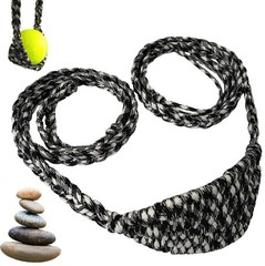 Paracord Balearic Shepherd Sling, 63 Inch Handcrafted Braided Slingshot, Roma…