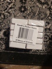 10 Boxes Goodco Wood PENNY MATCHES 10 x 32 = 320 STRIKE ON BOX wooden matches