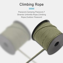Camping Paracord 4mm 50 Meters 7 Strands Umbrella Rope for Outdoor4494