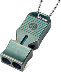 Titanium Emergency Survival Whistle, Portable Necklace Whistle, Loud Whistle up