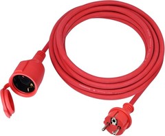 Extension Lead Outdoor 20m for Outdoor Use, Rubber Extension Power…