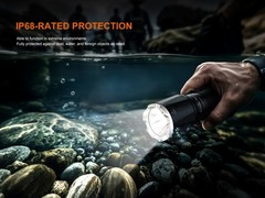 Fenix TK17 3600 Lumen Rechargeable Tactical Flashlight