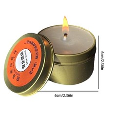 `Candle Survival Smokeless Candles For Power Outages Set Of 10 Odorless US