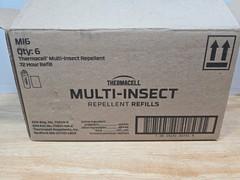 ThermaCell Mosquito Repellent Refill 6 Pack, Case Of 6, 72 Hrs Each. 432 Hours