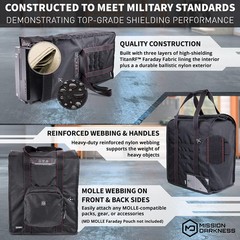 T10 Faraday Bag EMP Protection Mission Darkness