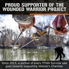 TITAN Survival Patented Paracord 550 – 25ft, 100ft, 500ft & Color Options – 6…