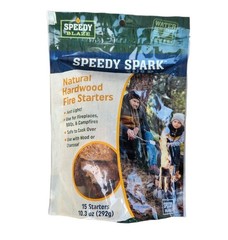 Hardwood Fire Starters Two 15 Packs (30) Food Safe Easy To Light