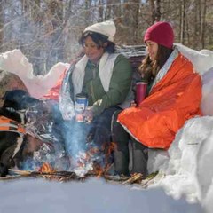 4 Pack SOL Heat Sheet Survival Thermal Emergency Blanket XL 2 Person Quiet Warm