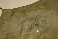 Bag Military Med Kit Olive Drab Old Vintage OD kit Staff Snake Props Cosplay ZV