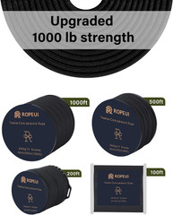 1000Lb Paracord, 5/32″ (4Mm) 12 Strand Nylon Tactical Parachute Cord, 100Ft–1000