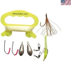 Lightweight Survival Fishing Kit – Essential 10-Piece Set for Campers & Hikers