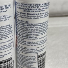 Zevo On Body Mosquito + Tick repellent Lotion 5.8 fl. oz 2 Bottles