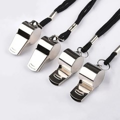 5 PCS Coach Signal Referee Loud Whistle Survival Safety Sports Basketball