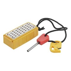 50562 Pack Pal Tinder Maker with Fire Starter – Stainless Steel Grater