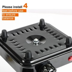 Multipurpose Electric Charcoal Burner, 304 stainless steel coil,800W Coal Bur…