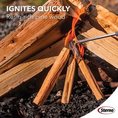 Fatwood Fire Starter Sticks, 10 lb — All‑Natural Resin‑Rich Pine Wood, Easy t…