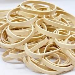 Rubber Bands Size 64 (3 1/2″ x 1/4″), 100 Pcs Tactical Strong Heavy Beige