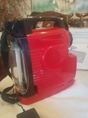 Emergency red radio multi function tv, light compass, thermometer Survival Kit