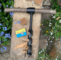 Scotch Eye Auger Drill 1 Inch For Bushcraft and Camping