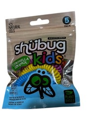 Shubug 5pk Kids Insect RepellentCitronella Bracelet
