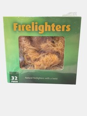 Natural Firelighters Ignite Instantly Odourless BBQ, Firepits, Pizza Ovens, Camp
